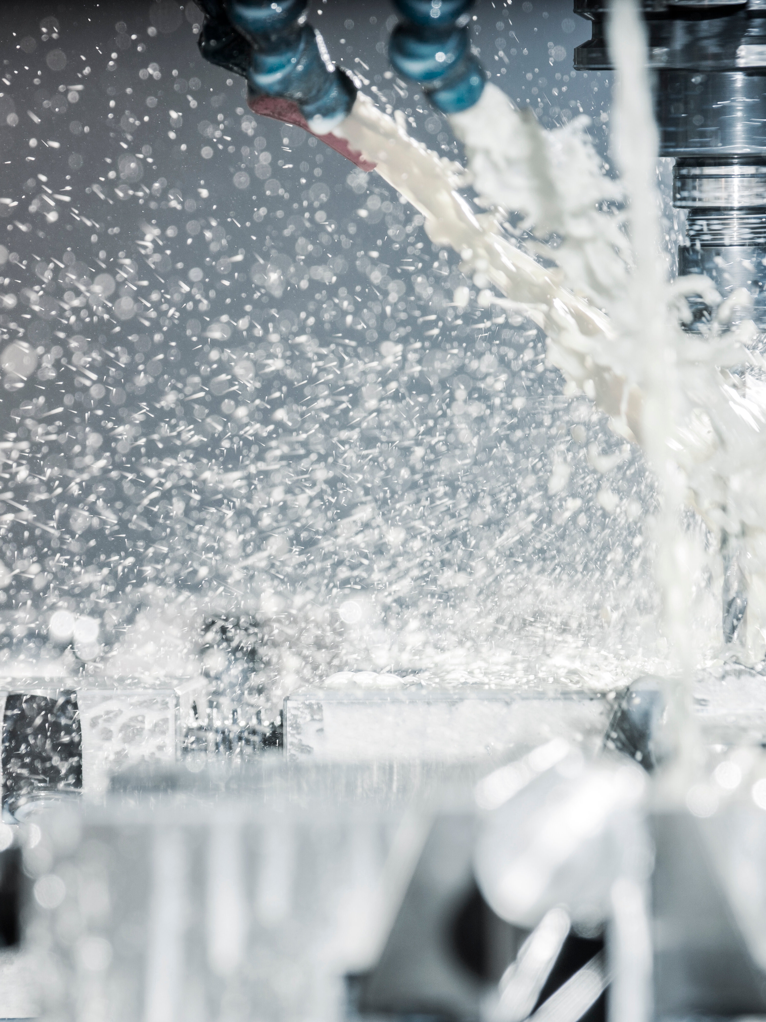 Mörka kugghjul; som är smorda