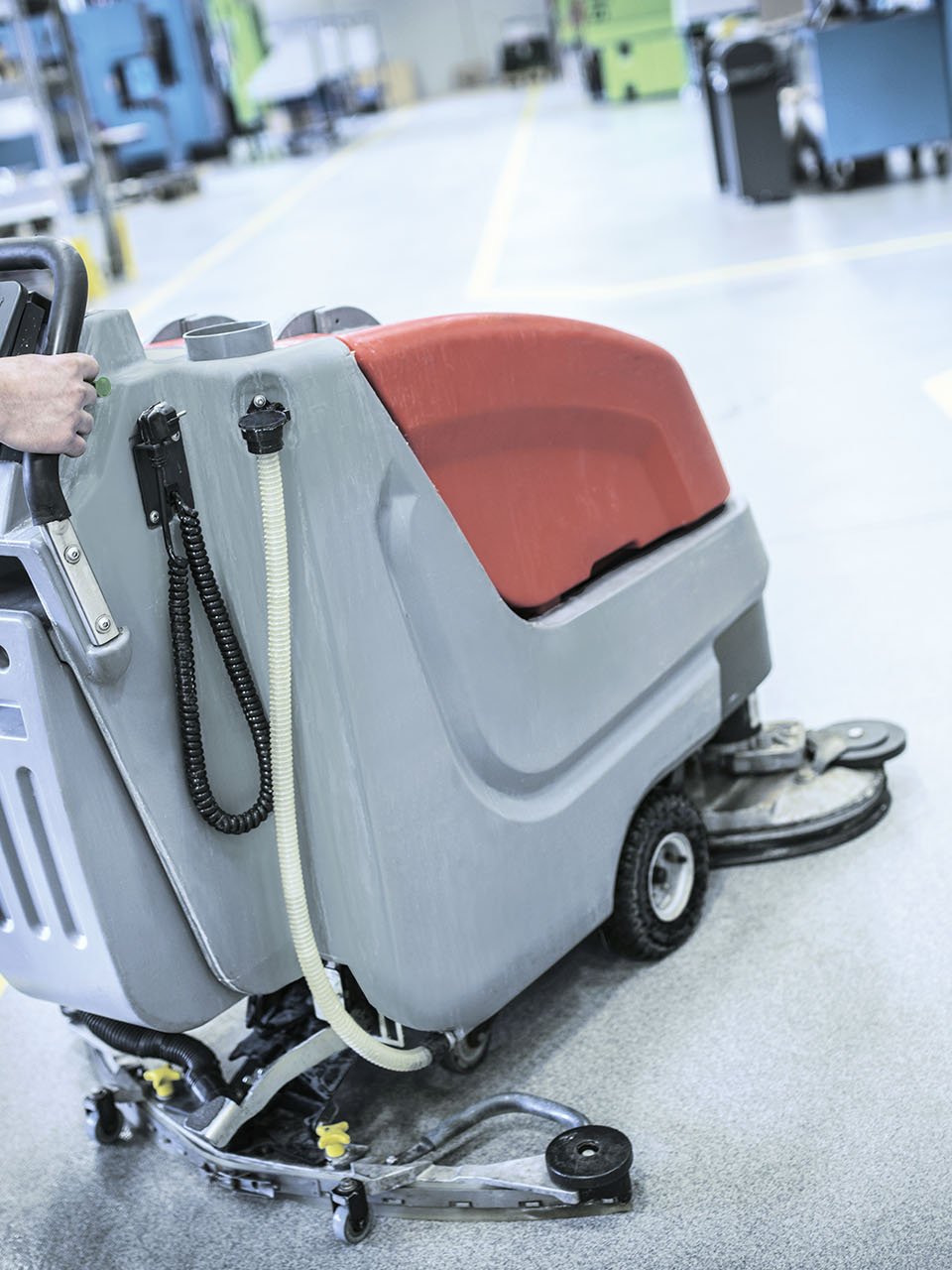 Maskinrengöring av golv