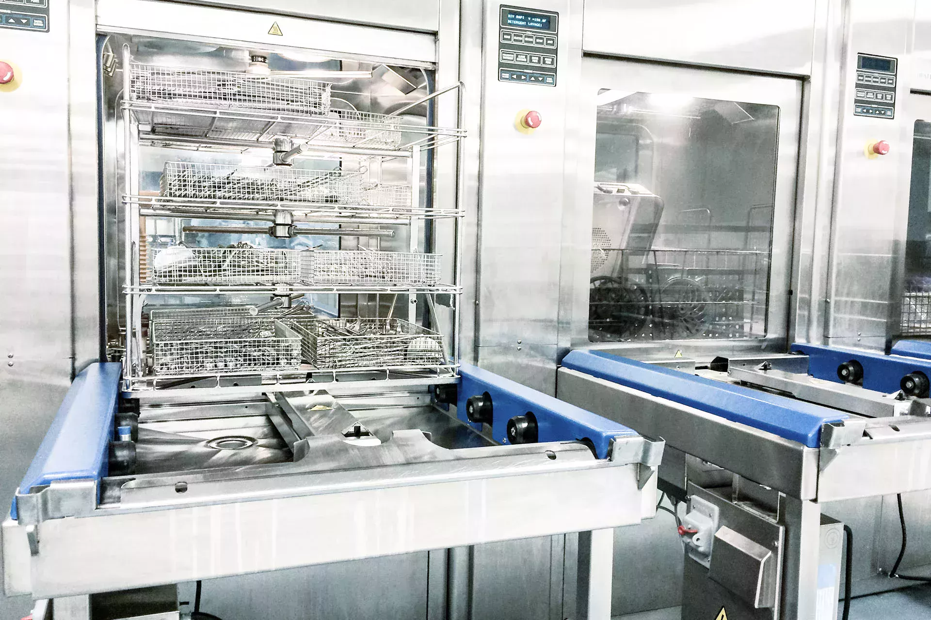 Maskin för rengöring av instrument