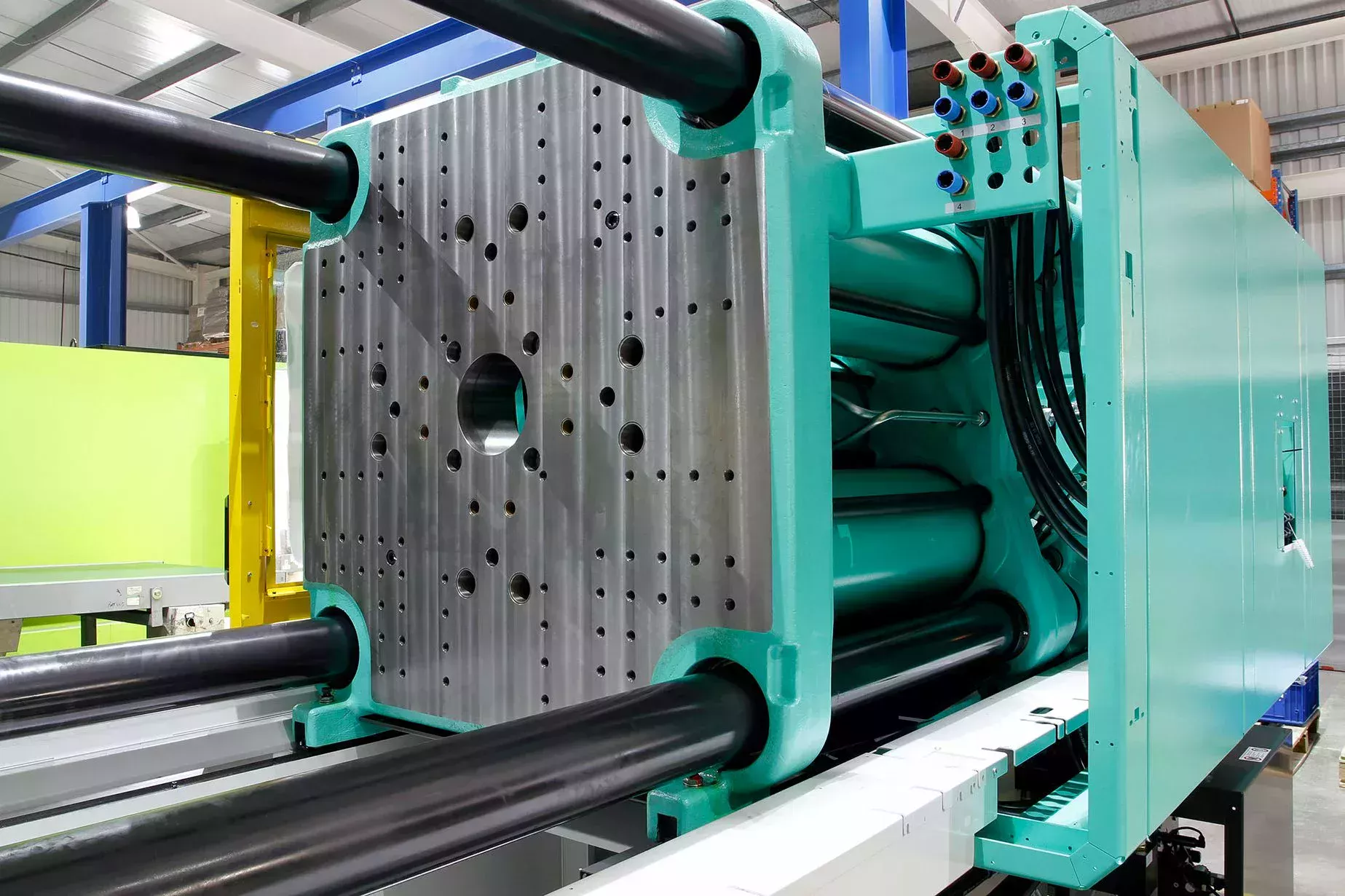 Hydraulik för en turkos maskin