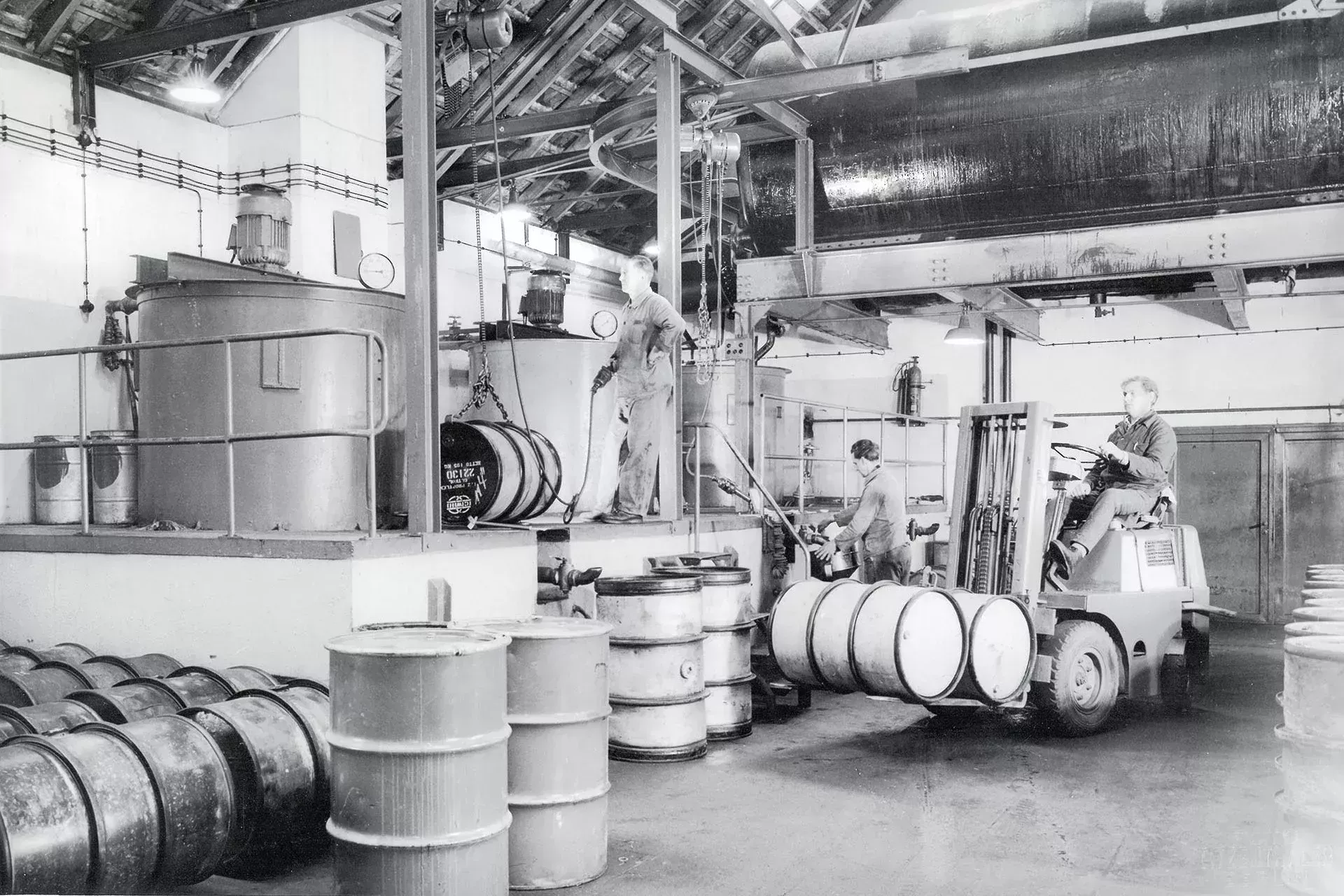 Smörjfettfabrik 1972