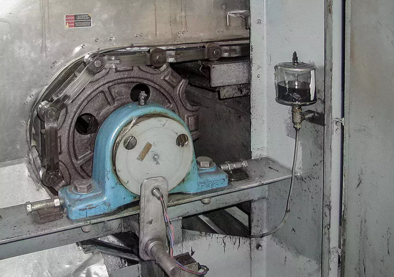 Kugghjul som gnider mot varandra