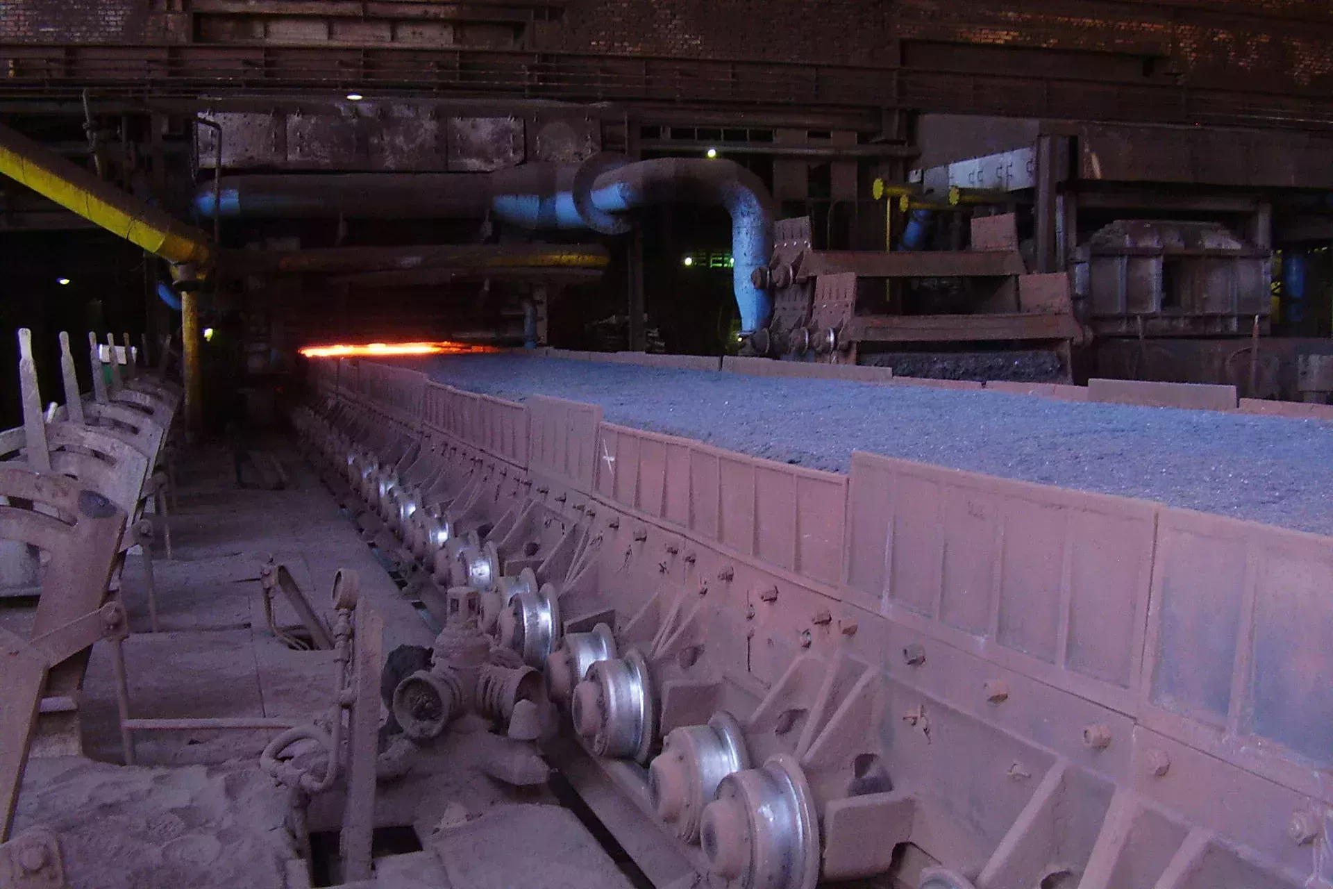 Stål på löpande bandet