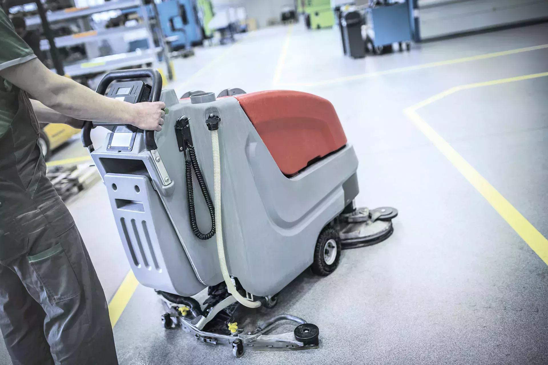 Maskinrengöring av golv