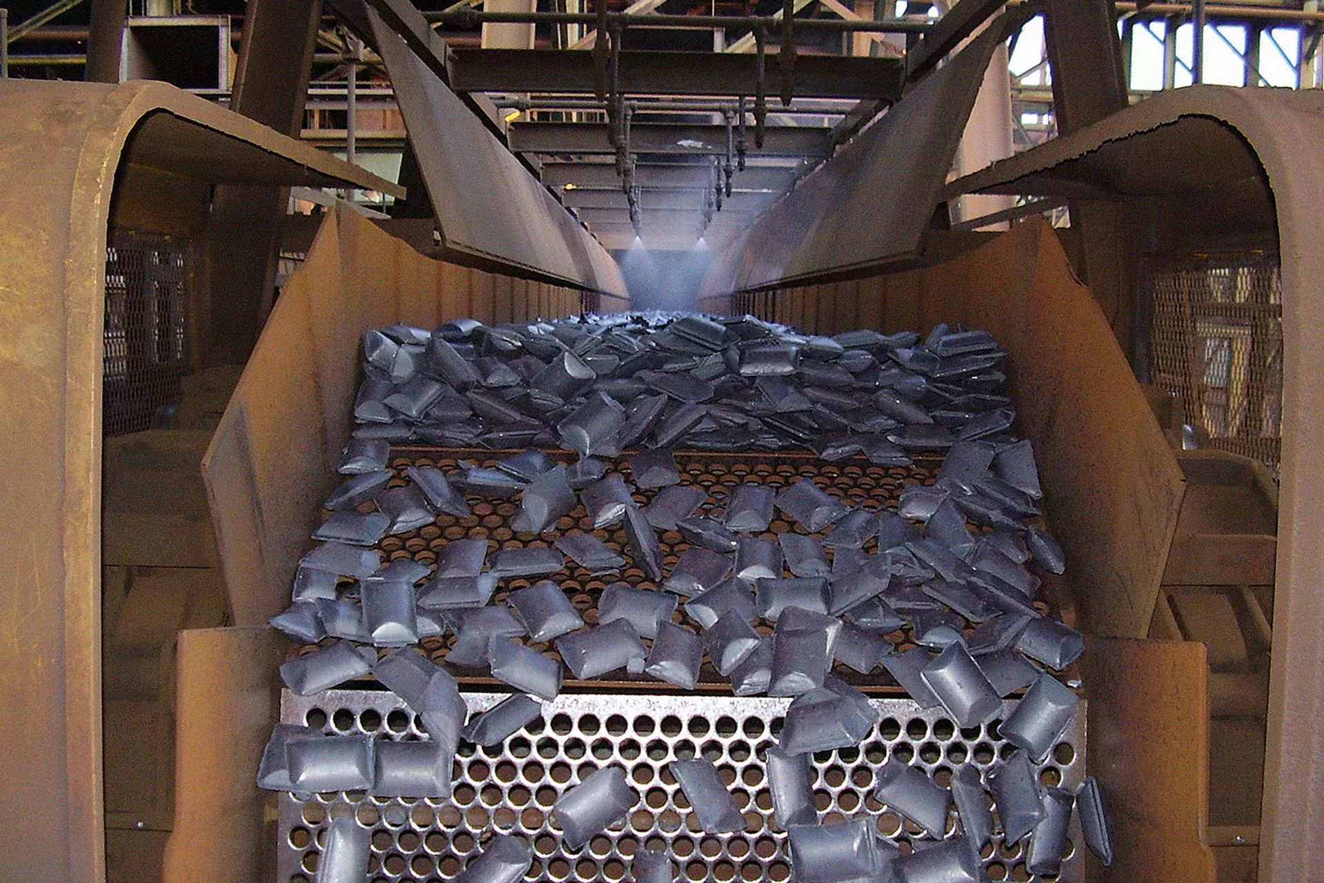 Stål på löpande bandet